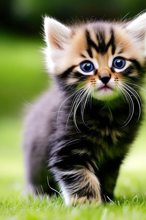 Anak kucing bernyanyi